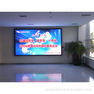 Indoor Curve Column Cylinder Full Color LED Screen P4 for Advertisement